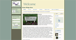 Desktop Screenshot of huberridge.org